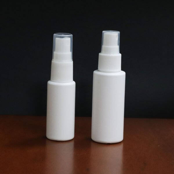 30ml50ml light-proof spray plastic bottle white side spray bottle cosmetic spray bottle disinfectant spray bottle liquid bottle