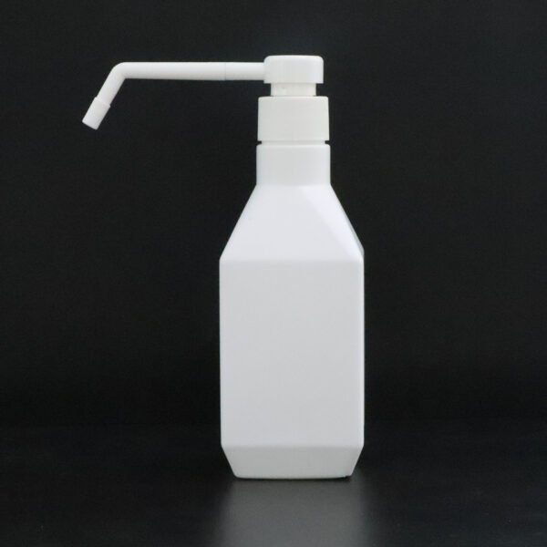 500ml250ml shower gel bottle shampoo pe plastic square flat bottle household care lotion bottle - Image 4