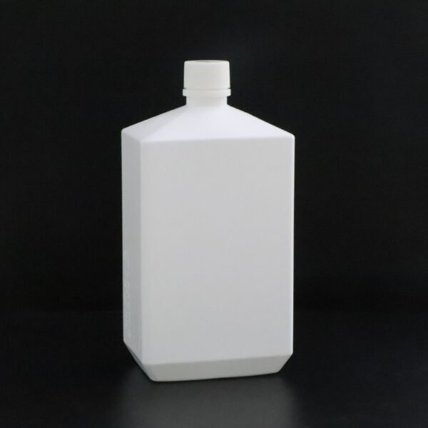 500ml white hand sanitizer square bottle disinfection bottle new long rod press spray bottle HDPE plastic square bottle - Image 4