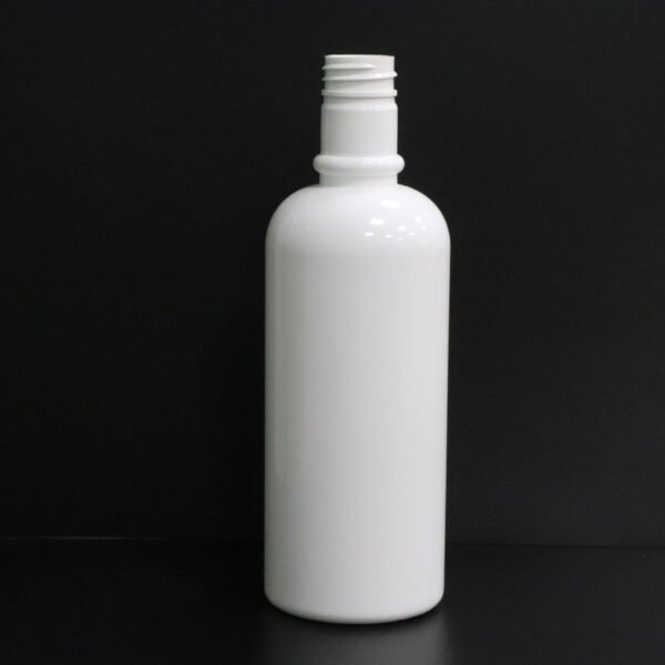Large-caliber 500ml porcelain white oral care bottle cylindrical trumpet cover mouthwash bottle 28/415 can be customized - Image 6