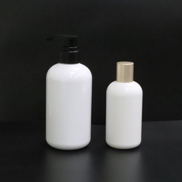 500ml250ml round shoulder bottle short fat bottle shampoo shower gel sub-bottle disinfectant body lotion bottle cosmetic bottle - Image 6