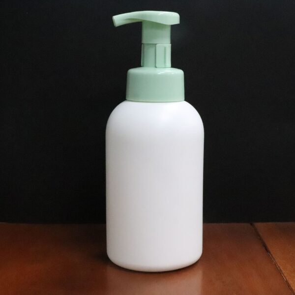 hdpe 500ml 300ml round shoulder foam bottle baby shower gel bottle shampoo bottle facial cleanser cosmetic bottle - Image 5