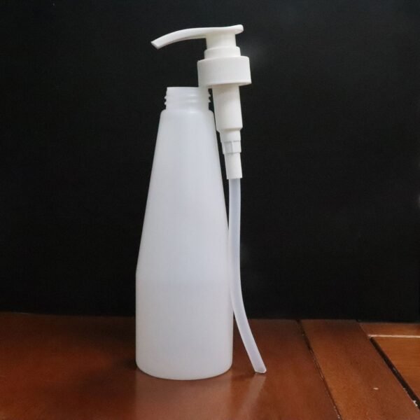Source factory supplies 500ml semi-permeable conical bottle HDPE material hand sanitizer disinfectant bottle free wash gel bottle - Image 5