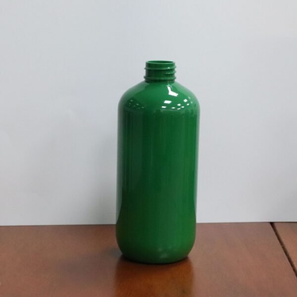 500ml novel shampoo and shower gel bottle toiletries packaging material push-type lotion bottle short fat round shoulder bottle - Image 5