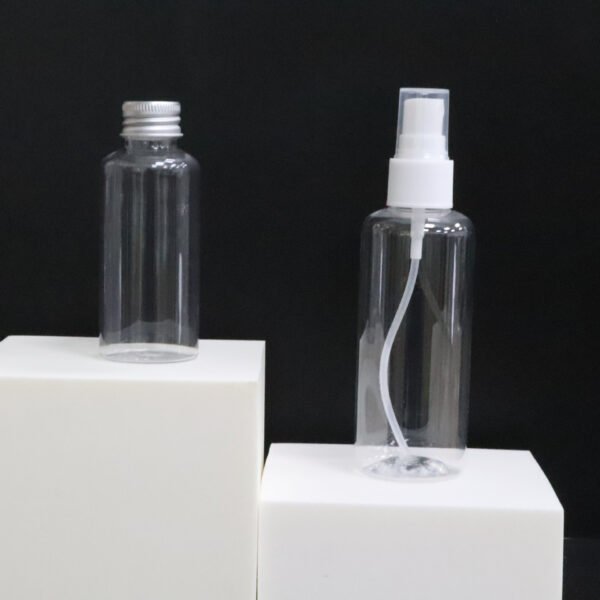 100ml50ml cylindrical alcohol bottle spray bottle small spray pot transparent spray bottle perfume bottle - Image 5