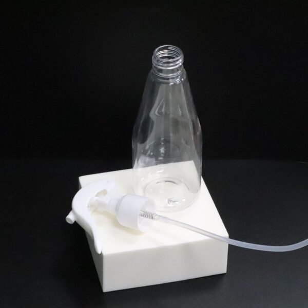 200ml transparent small spray bottle disinfectant alcohol spray bottle gardening watering vase cone-shaped bottle cosmetics sub-bottle - Image 4