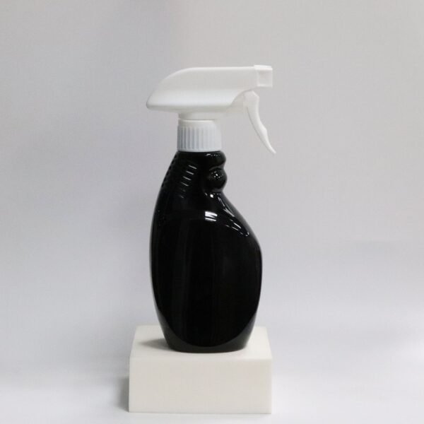 Factory supply 300ml alcohol disinfectant bottle household transparent PET spray bottle spray gardening bottle small flat bottle - Image 3