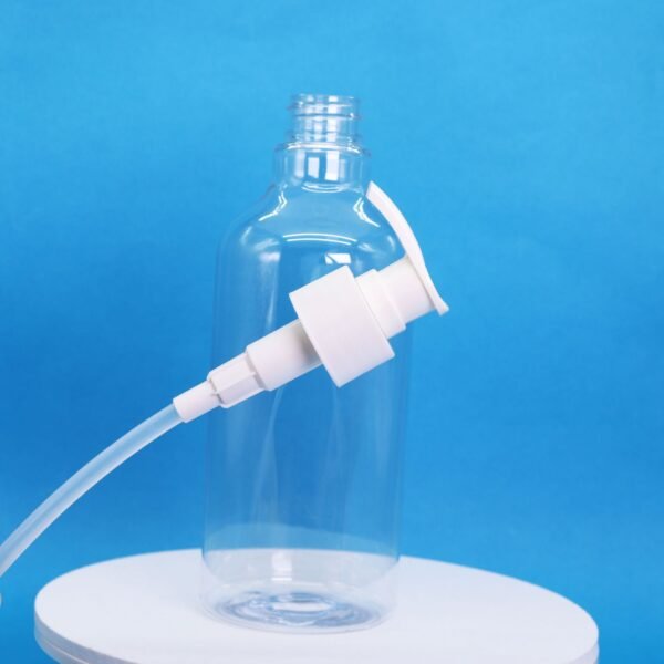 500ml novel shampoo and shower gel bottle toiletries packaging material push-type lotion bottle short fat round shoulder bottle - Image 3