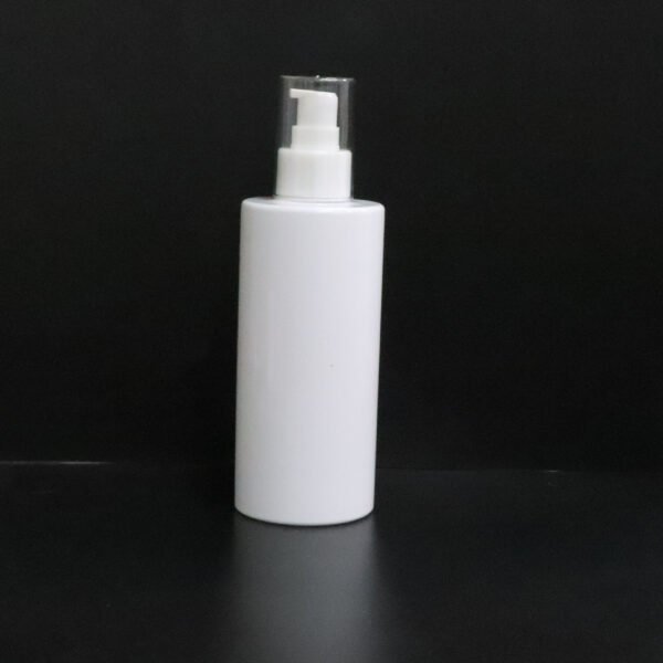 100ml cylindrical flat shoulder l plastic liquid foundation bottle bb cream lotion bottle PET essence lotion bottle cosmetics sub-bottle - Image 2