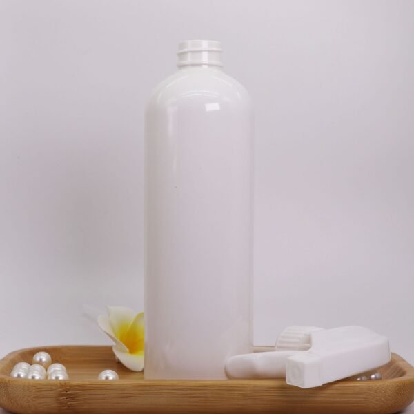 500ML1000ML large capacity white spray bottle round bottle disinfection alcohol spray bottle multi-purpose spray bottle - Image 2